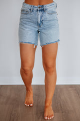 Selena Judy Blue Shorts