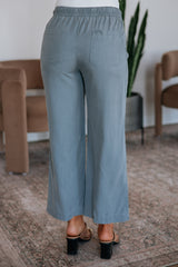 Duncan Casual Pants - Misty Blue