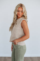 Lyndon Sweater Vest - Natural
