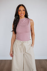 Layna Mock Neck Tank