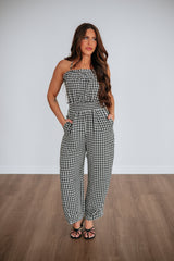 Raimee Gingham Jumpsuit