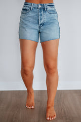 Leah Judy Blue Shorts